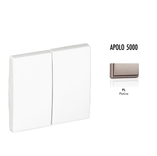 Teclas serie 5000 platino