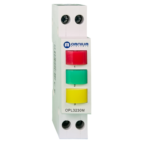 Piloto LED multicolor 3P