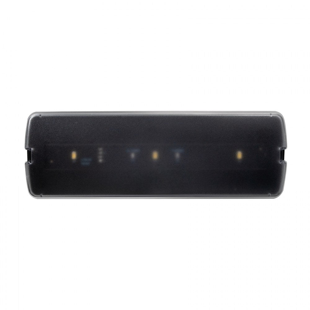 Emergencia LED LDV Lúmine 100 lm no permanente, blanca o negra