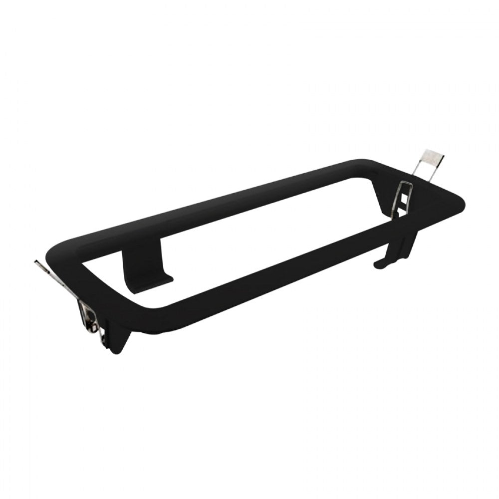 Marco de empotrar LDV M001 para emergencia Lúmine L116N, blanco o negro