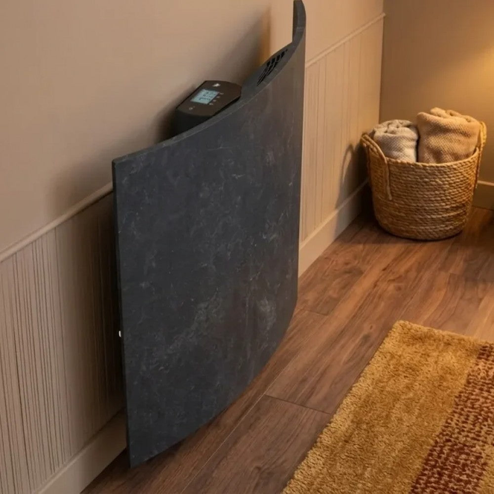 Radiador eléctrico Climastar Silicium Curve WiFi SD1500CW, 1500 W cuadrado Silex Dark