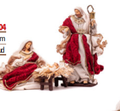 Nacimiento Elisa de 3 figuras 0,25 m