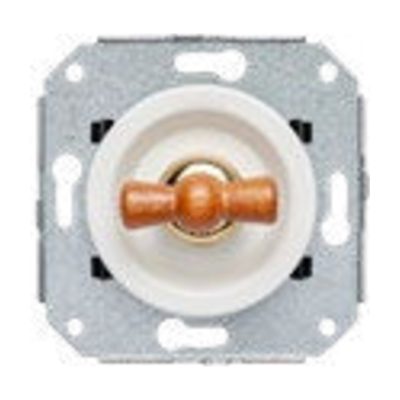 Pulsador doble rotativo 1P 10AX 250 V~ Fontini Venezia