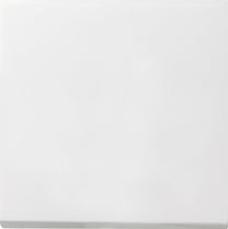 Tapa ciega con anillo de fijación Gira F100 blanco brillo – ref. 0268112