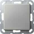 Interruptor-conmutador basculante Gira E2 acero inoxidable – ref. 310600 + 3296600