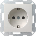 Base de enchufe Schuko Gira E2 blanco brillo – ref. 418303