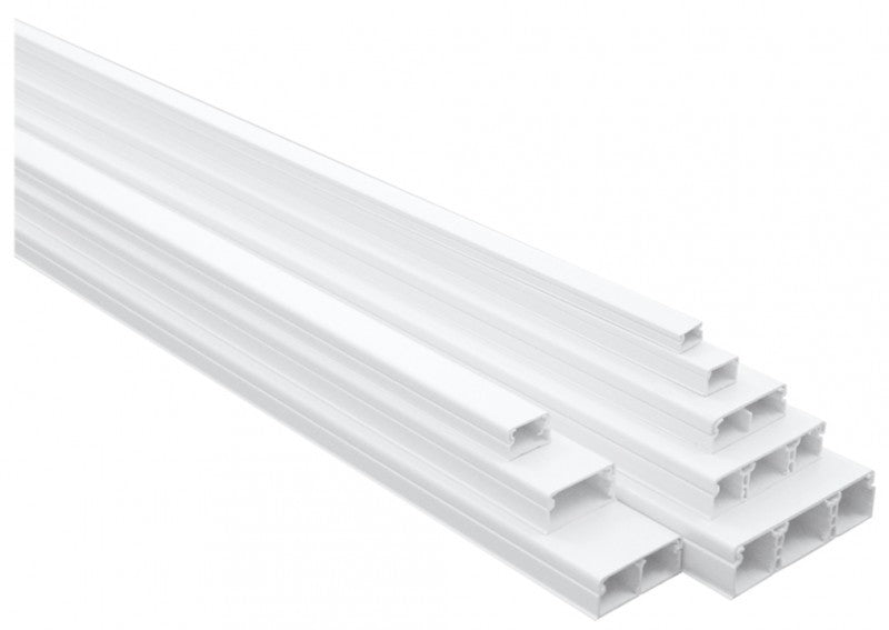 Canaleta Efapel 20 x 12,5 mm serie 10 (tira de 2 m)