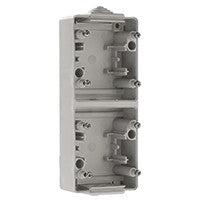 Base doble vertical para unir dos cajas Efapel serie Estanca 48 IP65
