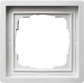 Marco de 1 elemento Gira F100 blanco brillo – ref. 0211112