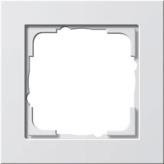 Marco de 1 elemento Gira E2 plano blanco brillo – ref. 0211295