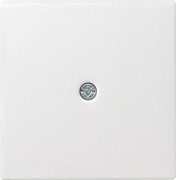 Salida de cables Gira E2 blanco brillo – ref. 040000 + 027403
