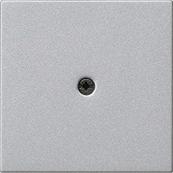 Salida de cables Gira E2 plano aluminio – ref. 040000 + 027426