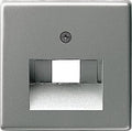 Toma de datos RJ45 Cat 6A Gira E2 acero inoxidable – ref. 245100 + 0284600