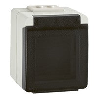 Caja estanca con tapa para mecanismos Mec Q45 Efapel serie Estanca 48 IP65