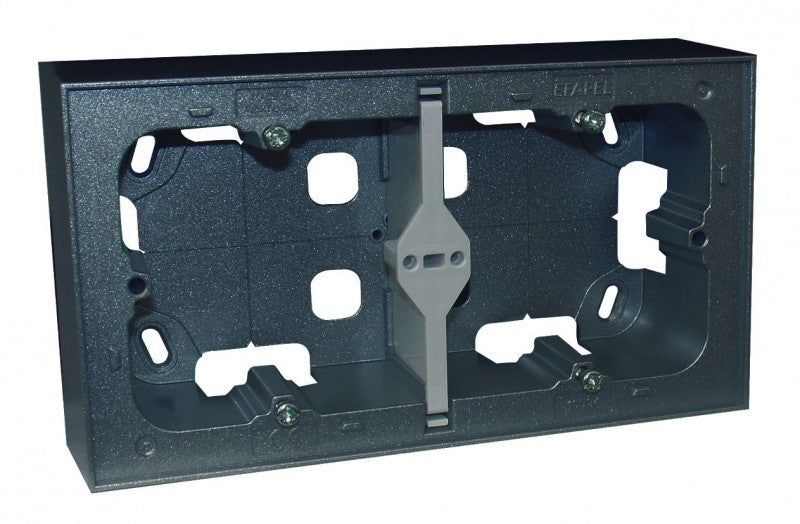 Caja de superficie doble para 2 elementos Logus 90 Efapel