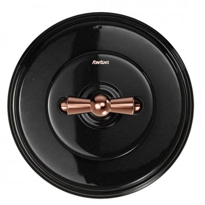 Pulsador rotativo 1P 10AX 250 V~ Fontini Garby Colonial