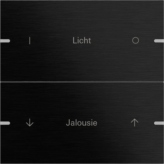 Juego de tecla basculante de 2 elementos personalizable para sensor táctil 4.95 Gira – 10 colores