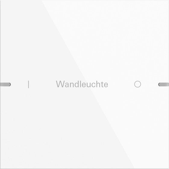 Juego de tecla basculante de 1 elemento personalizable para sensor táctil 4.95 Gira – 10 colores