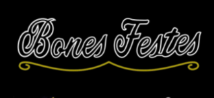 Letrero LED Bones Festes, Bon Nadal, Bo Nadal y Boas Festas