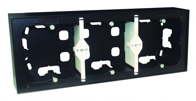 Caja de superficie triple para 3 elementos Logus 90 Efapel