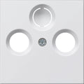 Toma de antena TV-FM Gira E2 blanco brillo – ref. 004600 + 086903