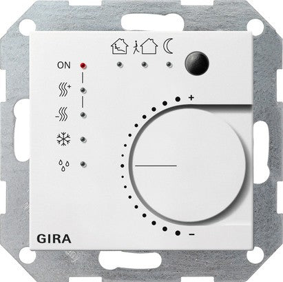 Regulador continuo con interfaz de pulsador de 4 elementos para KNX System 55 Gira – 8 colores