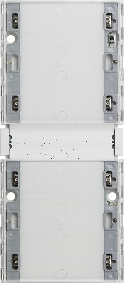 Sensor táctil 3 Basis de 2 elementos (1+1) para KNX con tecla basculante de puesta en marcha Gira – ref. 511200