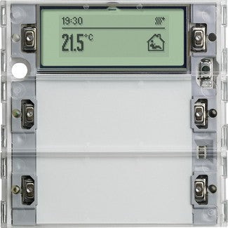 Sensor táctil 3 Plus de 2 elementos para KNX con tecla basculante de puesta en marcha Gira – ref. 514200