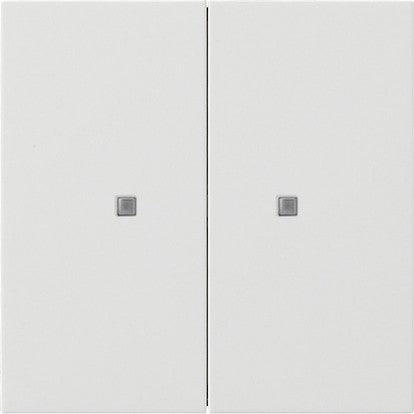 Pulsador con tecla basculante de 2 elementos para Gira One y KNX System 70 (Gira F100) Gira – ref. 5173112
