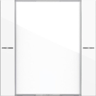 Juego de tecla basculante de 1 elemento con campo de rotulación para sensor táctil 4.55 Gira – 7 colores