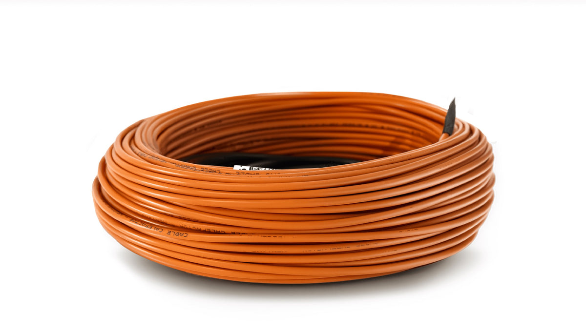 Cable calefactor Ceilhit ADPSZV 15 W/m para suelo radiante, de 140 a 2400 W