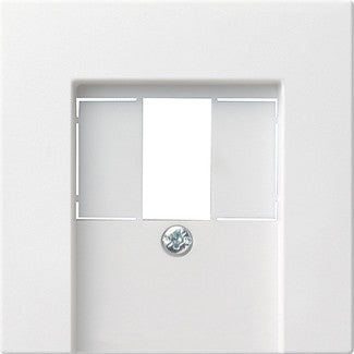 Cargador USB doble tipo A/A Gira Standard 55 blanco brillo, blanco mate o crema – mecanismo + tapa