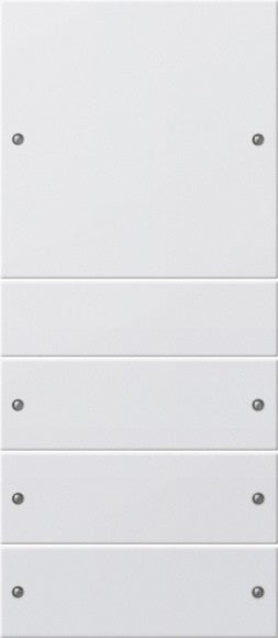 Juego de tecla basculante de 4 elementos (1+3) System 55 Gira – 8 colores