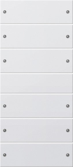 Juego de tecla basculante de 6 elementos (3+3) System 55 Gira – 8 colores