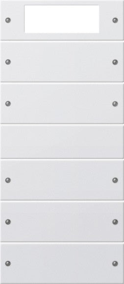 Juego de tecla basculante de 5 elementos Plus (2+3) System 55 Gira – 8 colores