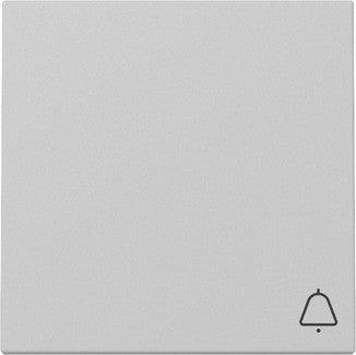 Pulsador de timbre con símbolo de campana Gira E2 negro mate o gris mate – mecanismo + tecla