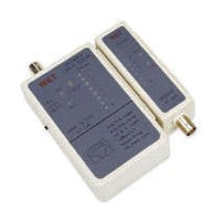 Comprobador de cables de red RJ45 y coaxial, unidad principal y remota