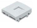 Doble módulo para conectores RJ45 Efapel Mec Q45 – 1 módulo y 2 módulos, varios colores