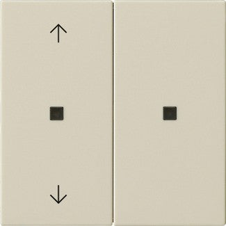 Módulo de superficie de mando RF Multi de 2 elementos símbolos de flecha para KNX Gira – 7 colores