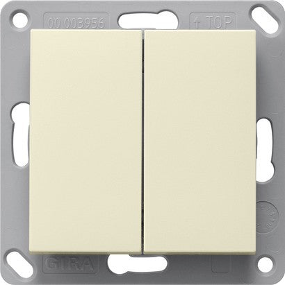 Transmisor de pared RF de 2 elementos para KNX Gira – 7 colores