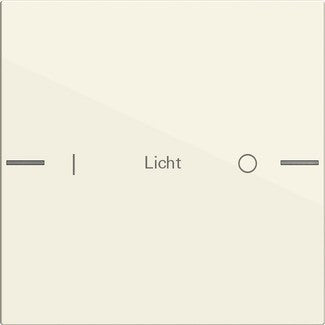 Juego de tecla basculante de 1 elemento personalizable para sensor táctil 4.55 Gira – 8 colores