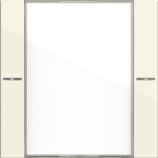 Juego de tecla basculante de 1 elemento con campo de rotulación para sensor táctil 4.55 Gira – 7 colores