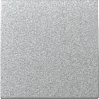 Interruptor bipolar Gira E2 aluminio – ref. 310200 + 329626