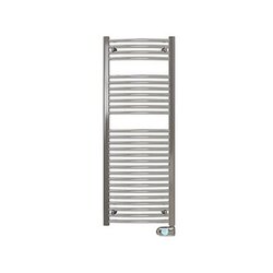 Toallero eléctrico Ducasa Curva TCP 140 cromado, 450 W programable
