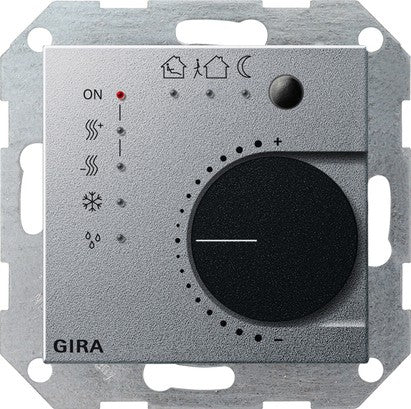 Regulador continuo con interfaz de pulsador de 4 elementos para KNX System 55 Gira – 8 colores