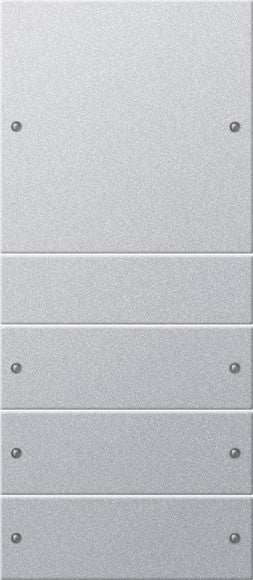 Juego de tecla basculante de 4 elementos (1+3) System 55 Gira – 8 colores