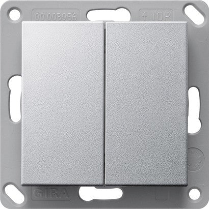 Transmisor de pared RF de 2 elementos para KNX Gira – 7 colores