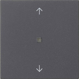 Módulo de superficie de mando RF Multi de 1 elemento símbolos de flecha para KNX Gira – 7 colores