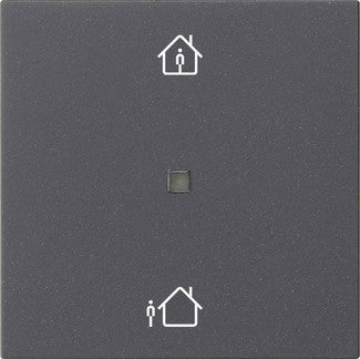 Módulo de superficie de mando RF Multi de 1 elemento para el modo de calefacción, para KNX Gira – 7 colores