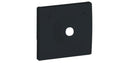 Tapa para pulsador con llave Apolo 5000 negro mate Efapel – ref. 50351TPM